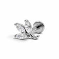 Leaf design stud